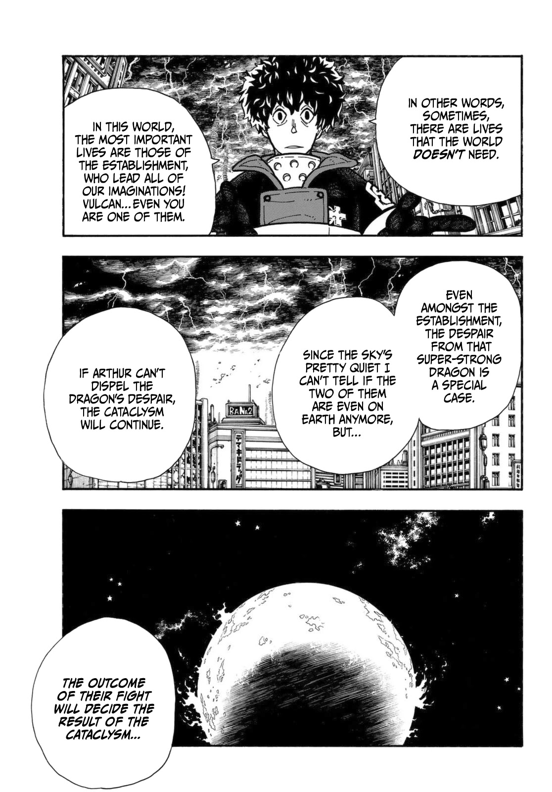 Enen no Shouboutai Chapter 269 page 6 - Chapter 269: Names Carved in Stone