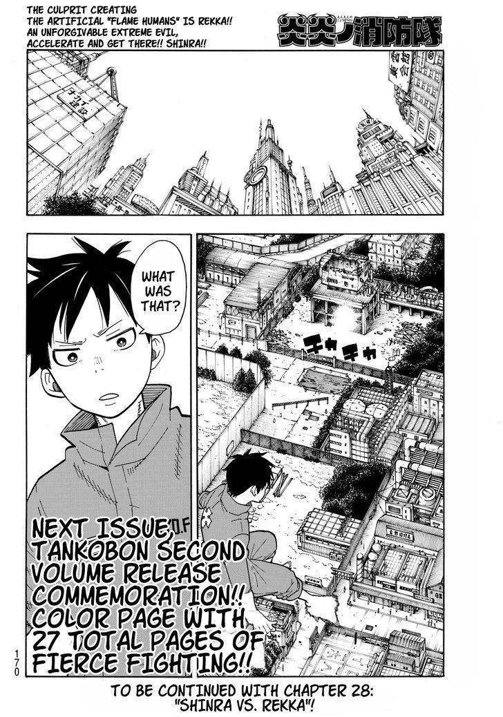 Enen no Shouboutai Chapter 27 page 18 - Chapter 27: The Unforgivable Evil