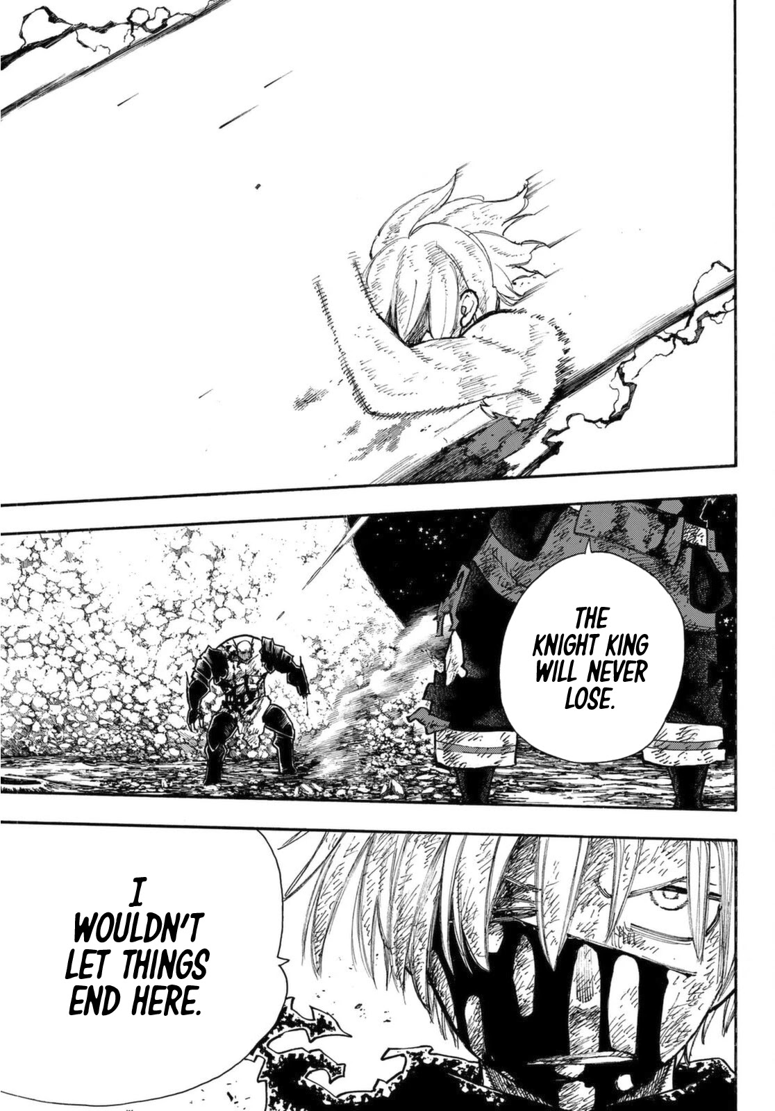 Enen no Shouboutai Chapter 270 page 12 - Chapter 270: What Dwells in the Sword