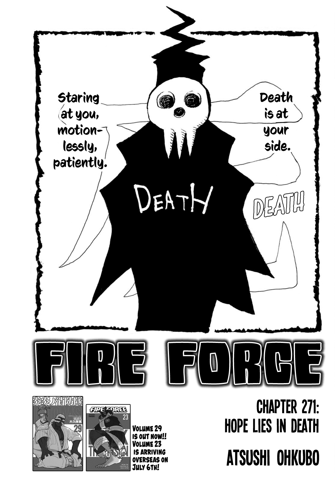 Enen no Shouboutai Chapter 271 page 1 - Chapter 271: Hope Lies in Death