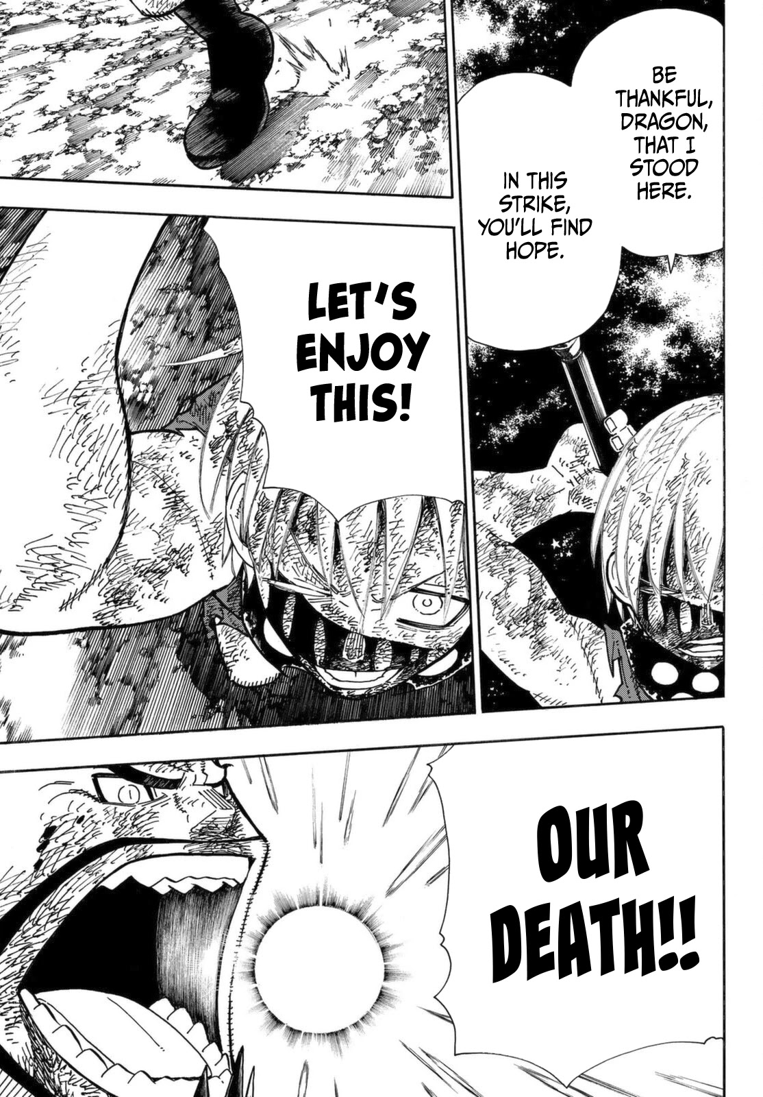 Enen no Shouboutai Chapter 271 page 14 - Chapter 271: Hope Lies in Death