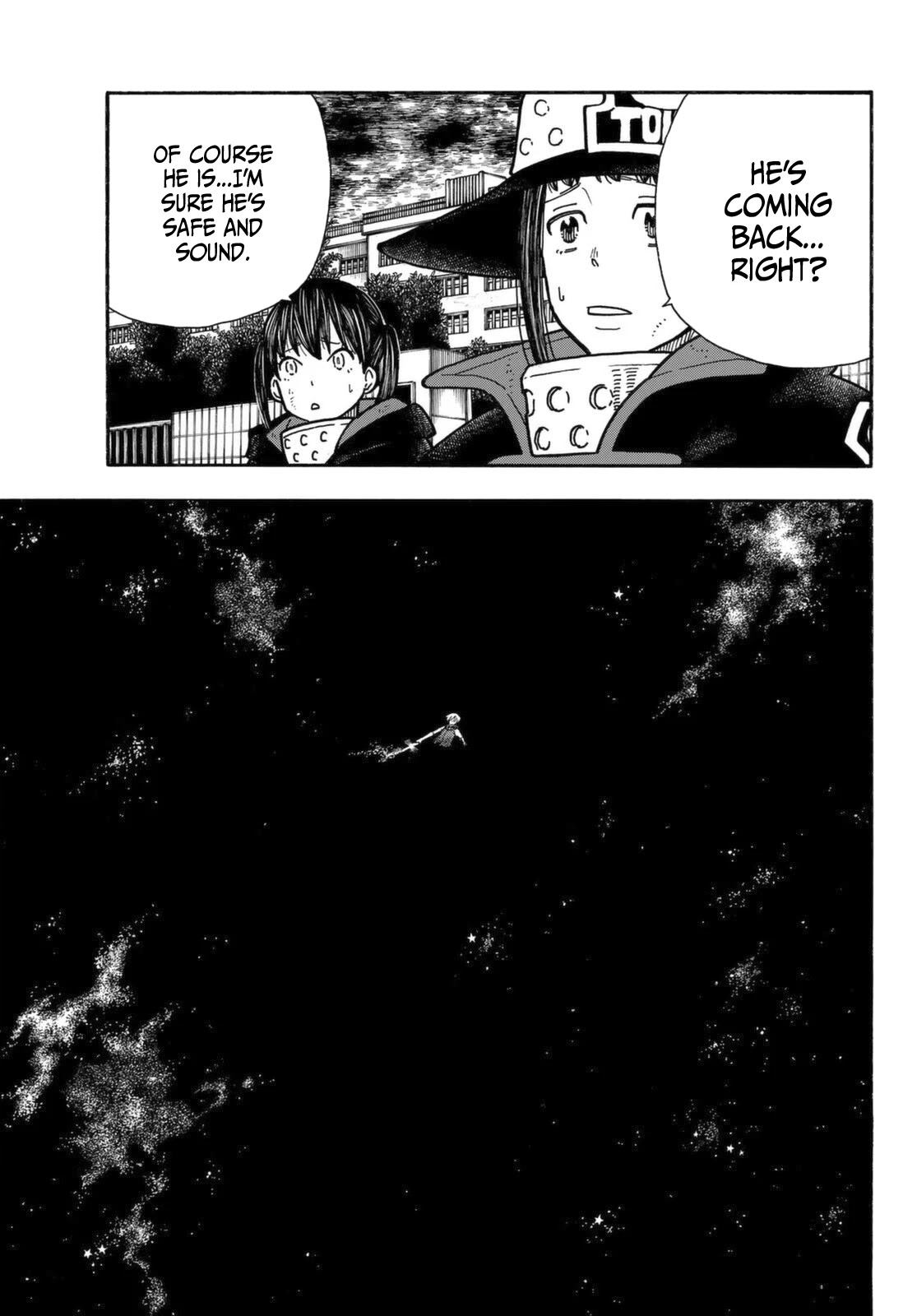 Enen no Shouboutai Chapter 272 page 12 - Chapter 272: The Knight King