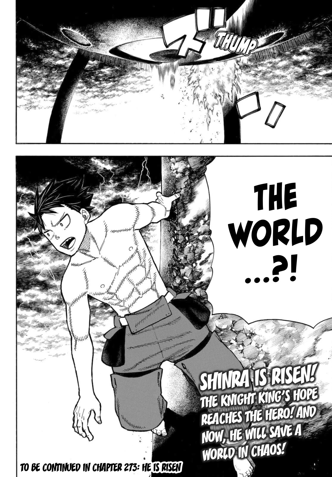 Enen no Shouboutai Chapter 272 page 19 - Chapter 272: The Knight King