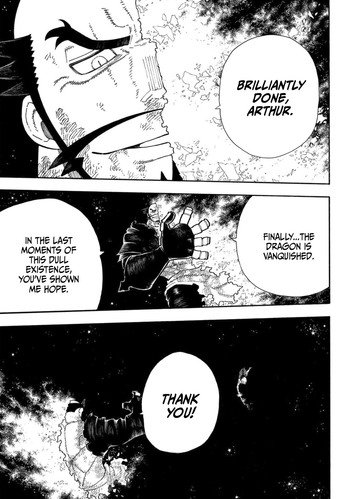 Enen no Shouboutai Chapter 272 page 8 - Chapter 272: The Knight King