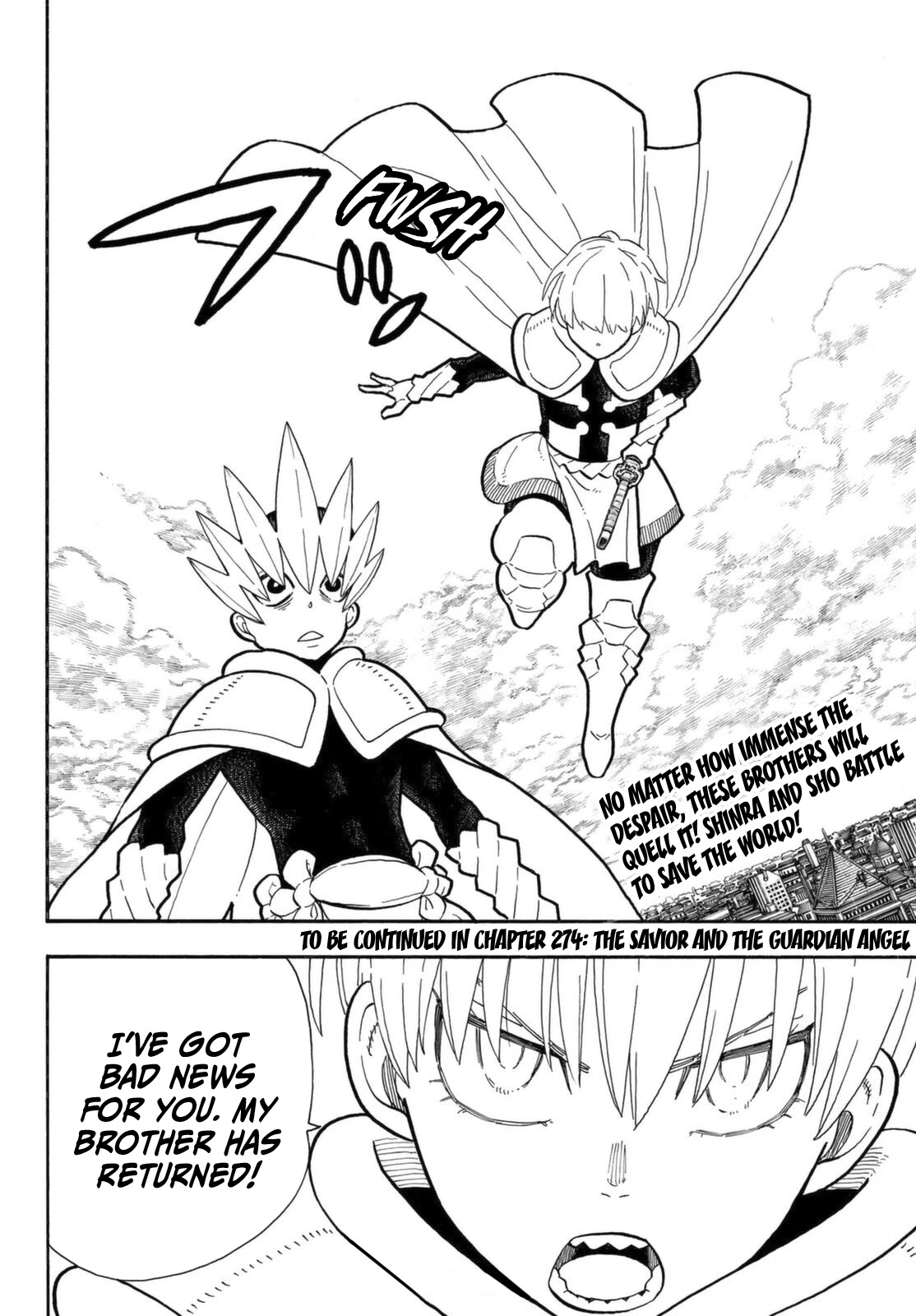 Enen no Shouboutai Chapter 273 page 21 - Chapter 273: He is Risen