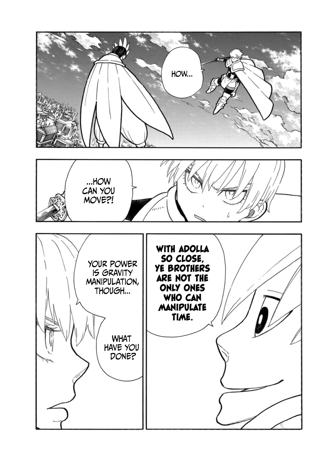 Enen no Shouboutai Chapter 274 page 12 - Chapter 274: The Saviour and The Guardian Angel