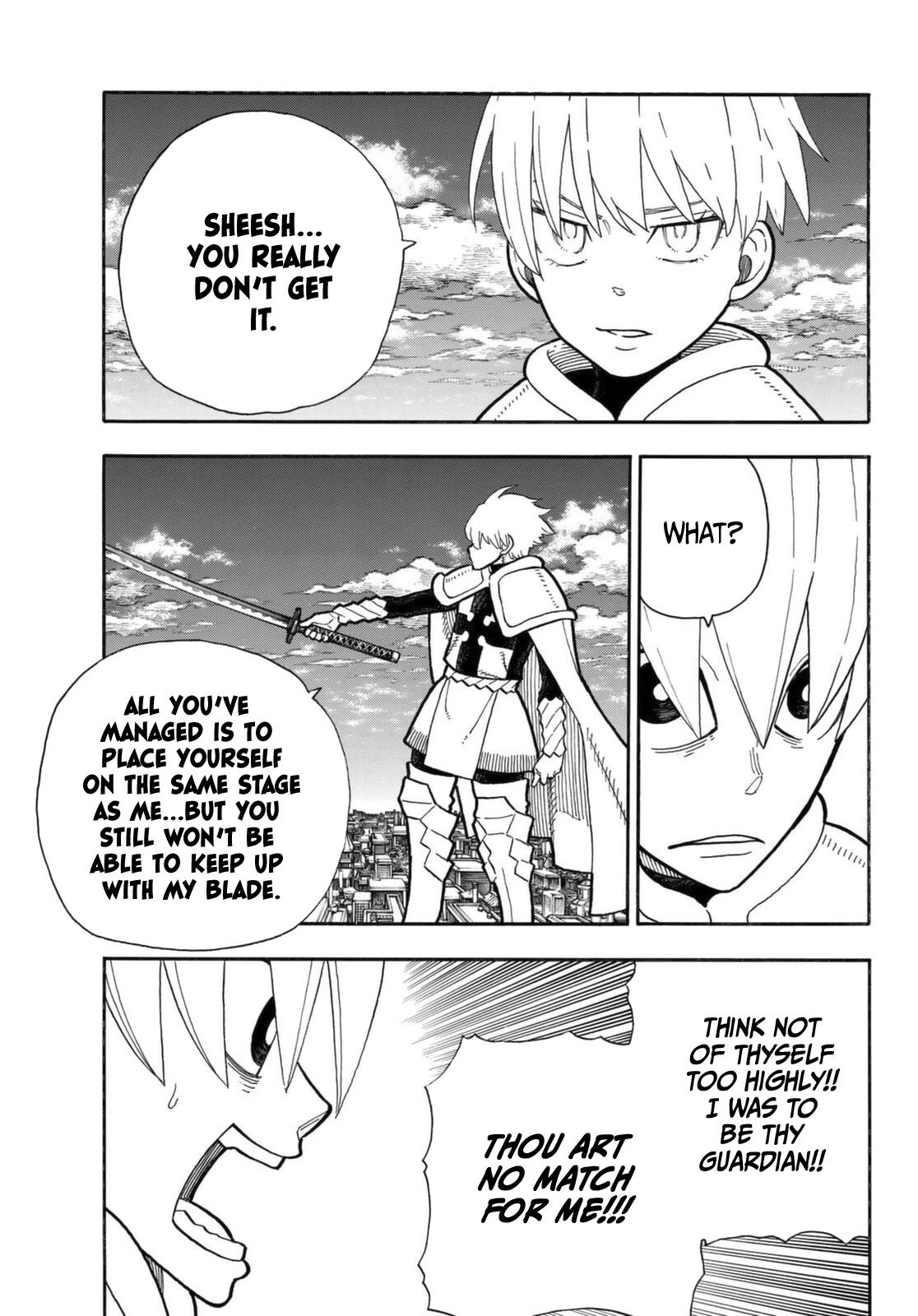 Enen no Shouboutai Chapter 274 page 14 - Chapter 274: The Saviour and The Guardian Angel