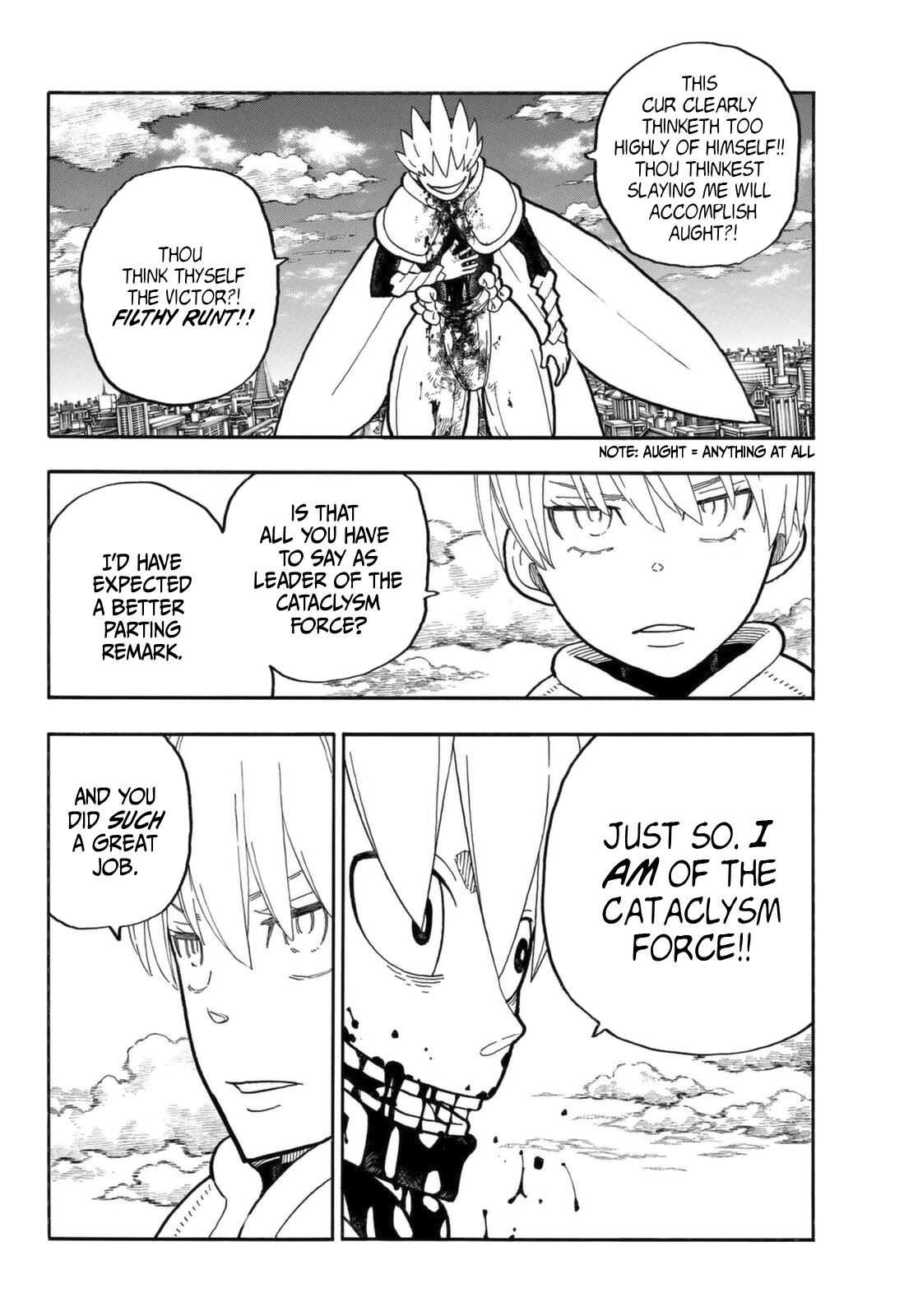 Enen no Shouboutai Chapter 274 page 17 - Chapter 274: The Saviour and The Guardian Angel