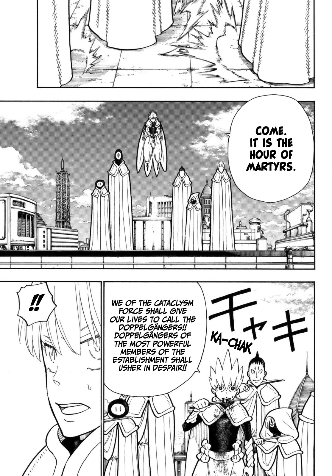 Enen no Shouboutai Chapter 274 page 18 - Chapter 274: The Saviour and The Guardian Angel
