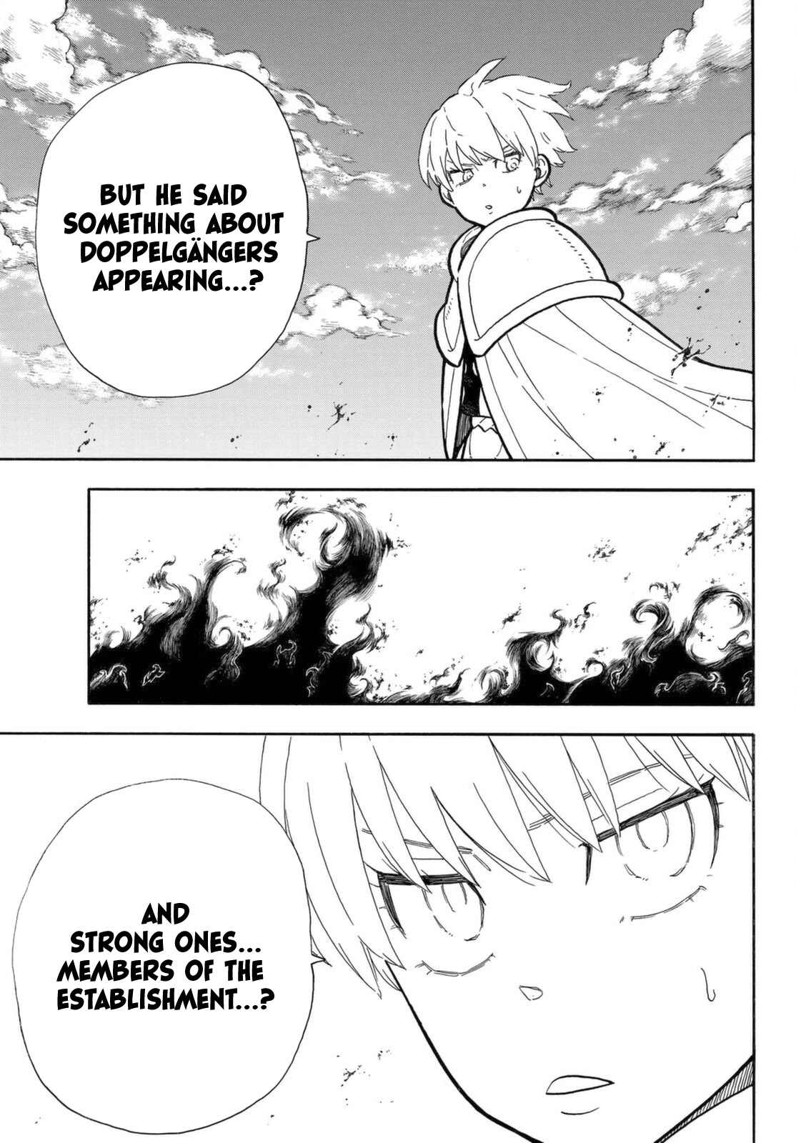 Enen no Shouboutai Chapter 274 page 20 - Chapter 274: The Saviour and The Guardian Angel