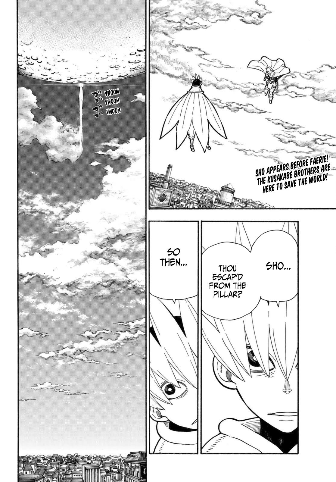 Enen no Shouboutai Chapter 274 page 3 - Chapter 274: The Saviour and The Guardian Angel