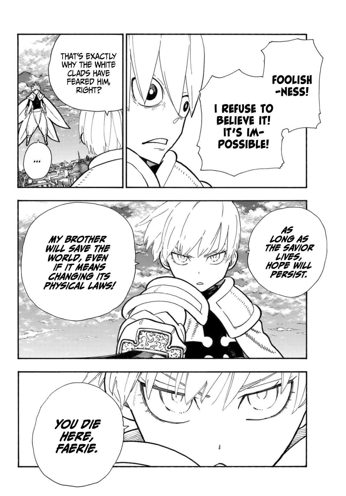 Enen no Shouboutai Chapter 274 page 9 - Chapter 274: The Saviour and The Guardian Angel