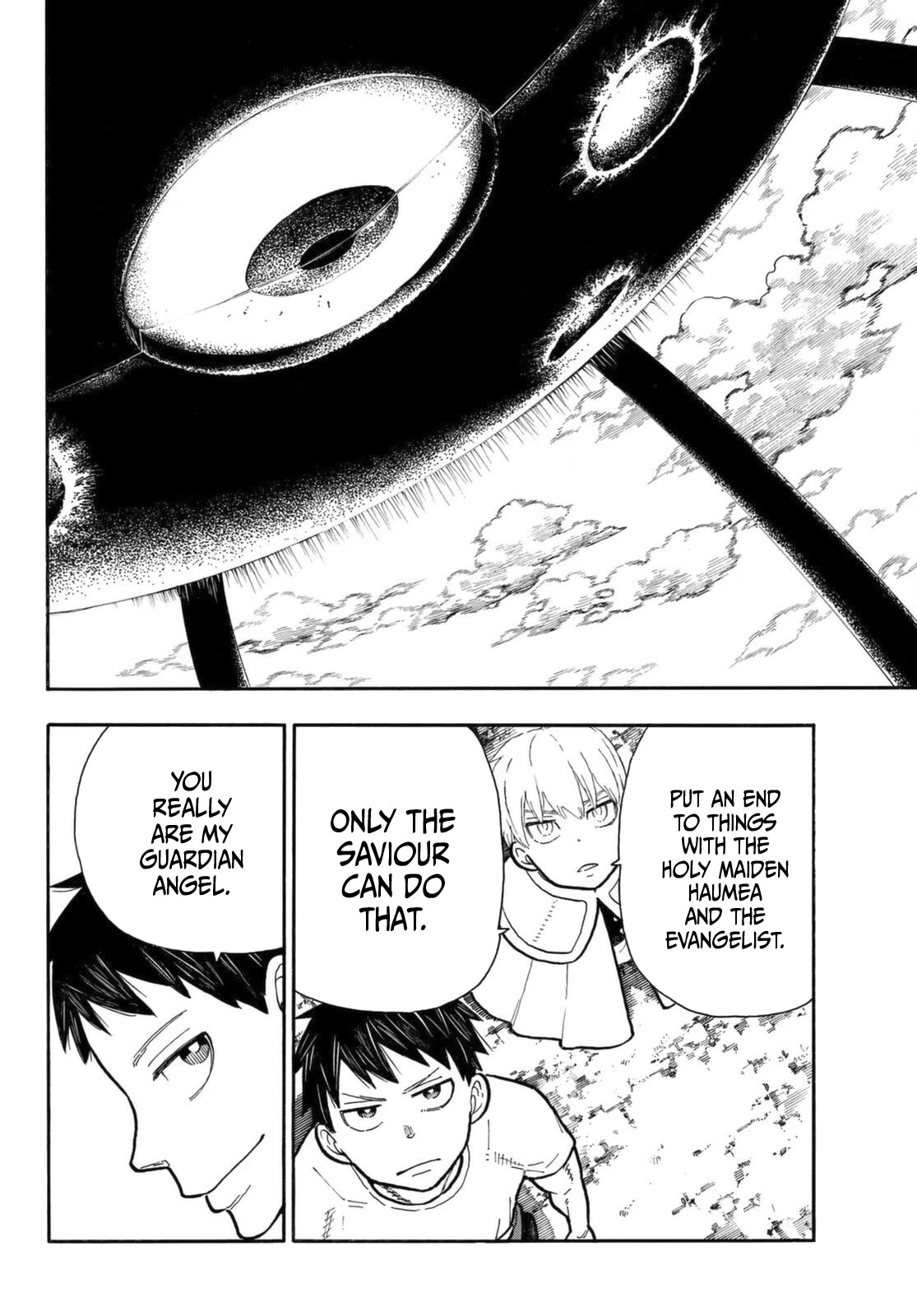 Enen no Shouboutai Chapter 275 page 12 - Chapter 275: The Reaper Sneers