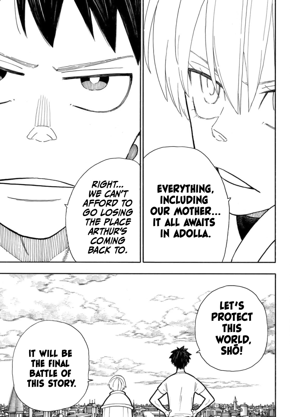 Enen no Shouboutai Chapter 275 page 13 - Chapter 275: The Reaper Sneers