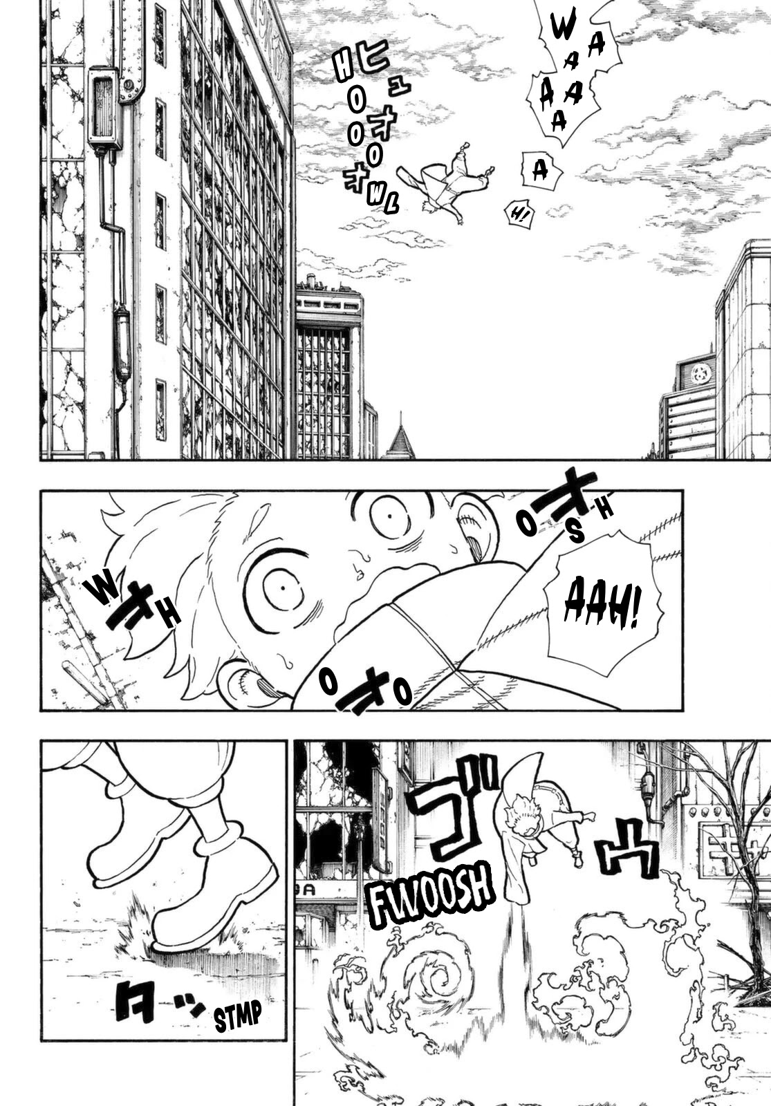 Enen no Shouboutai Chapter 275 page 14 - Chapter 275: The Reaper Sneers