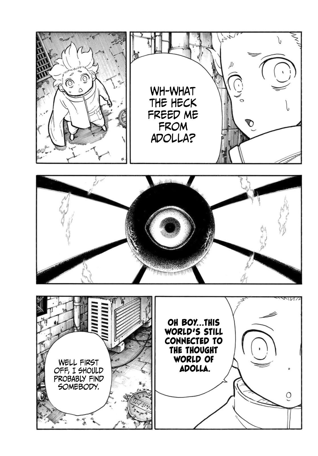 Enen no Shouboutai Chapter 275 page 15 - Chapter 275: The Reaper Sneers