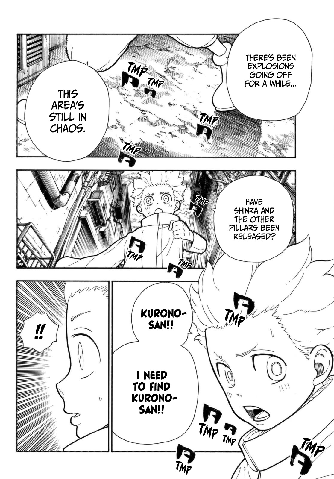 Enen no Shouboutai Chapter 275 page 16 - Chapter 275: The Reaper Sneers