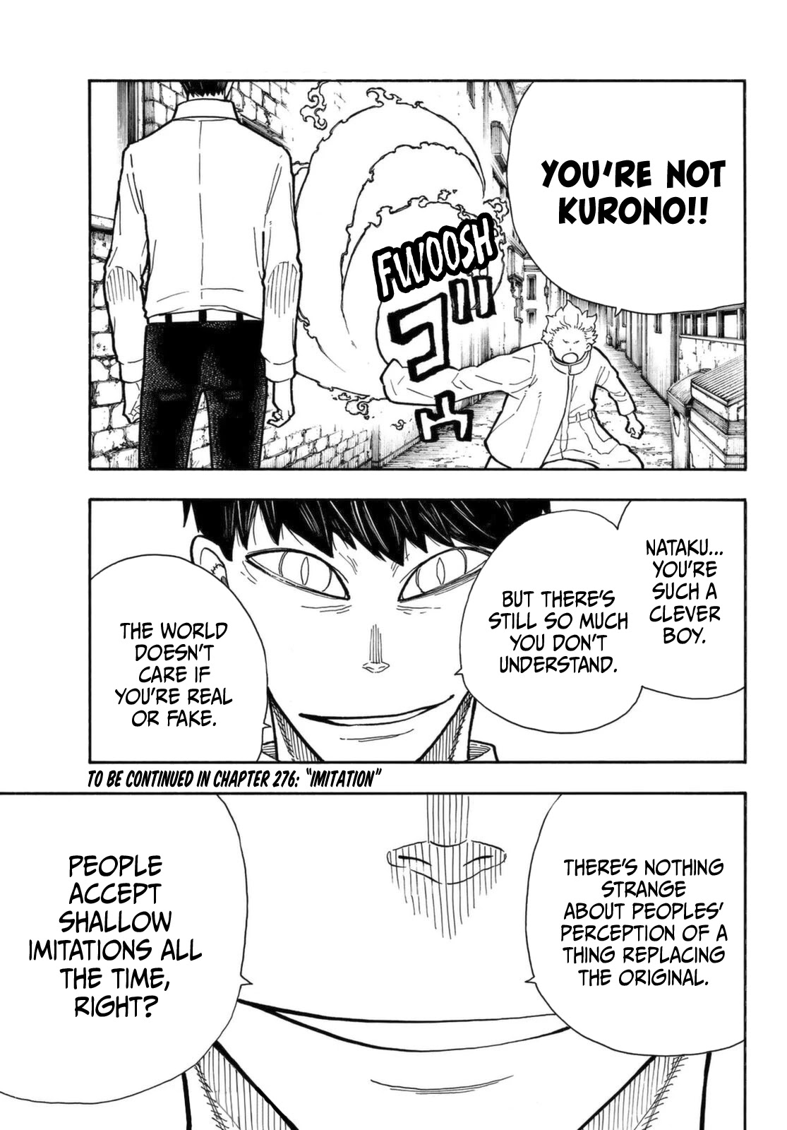 Enen no Shouboutai Chapter 275 page 21 - Chapter 275: The Reaper Sneers