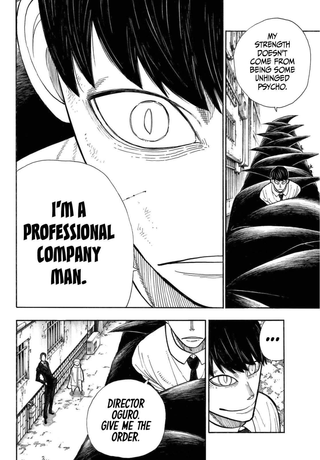 Enen no Shouboutai Chapter 277 page 12 - Chapter 277: Rip Off? Or Homage?