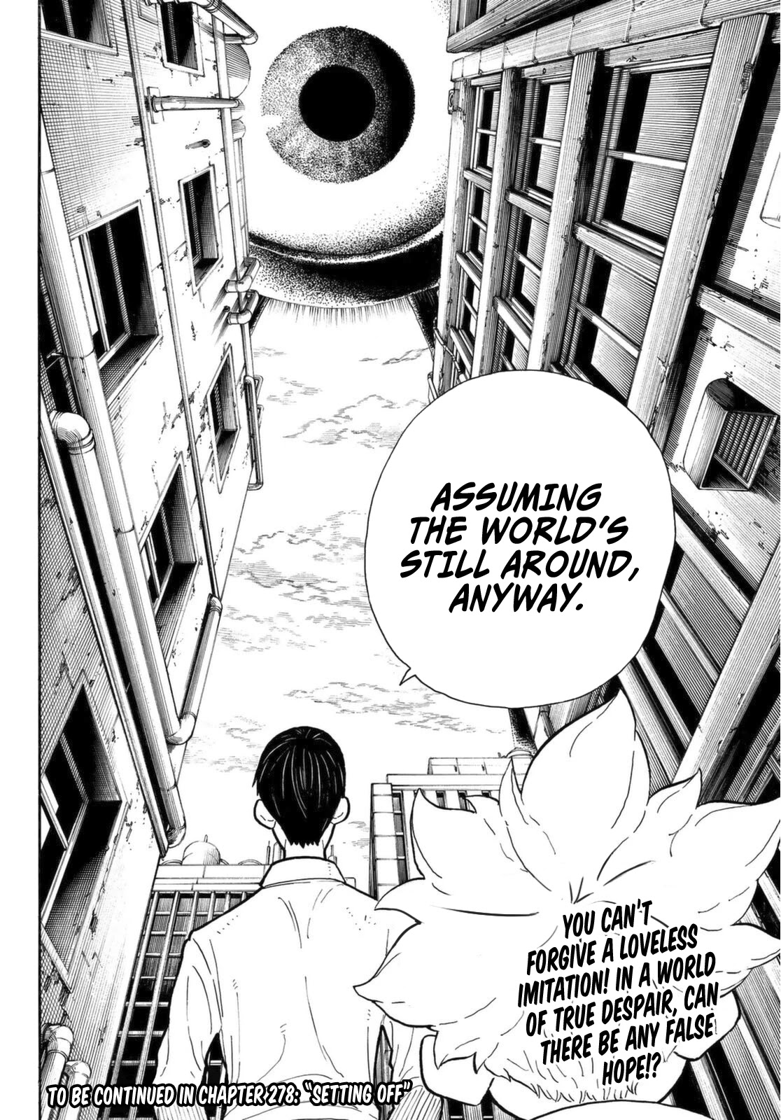 Enen no Shouboutai Chapter 277 page 22 - Chapter 277: Rip Off? Or Homage?