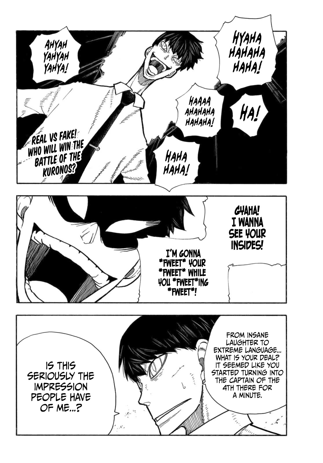 Enen no Shouboutai Chapter 277 page 4 - Chapter 277: Rip Off? Or Homage?