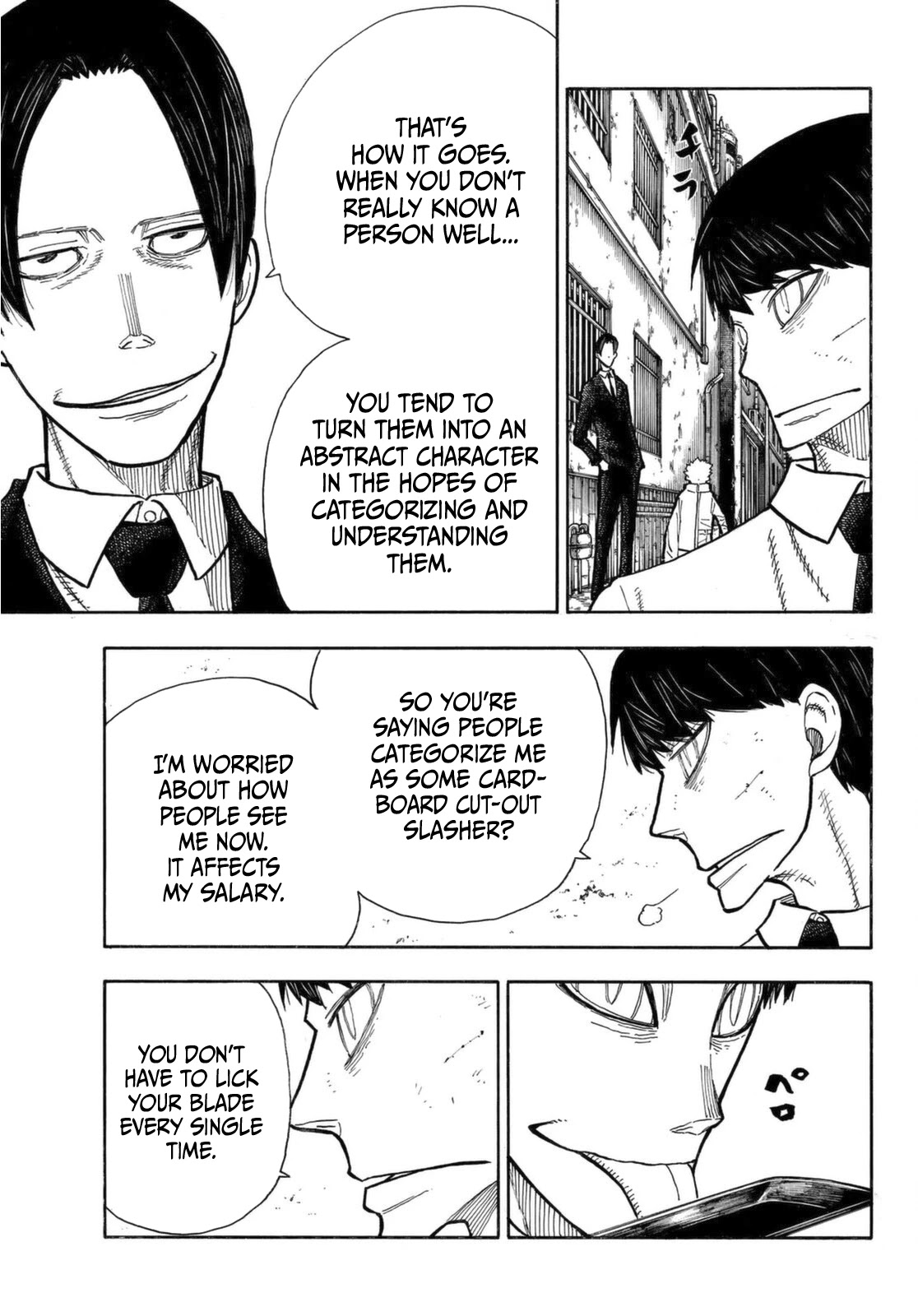 Enen no Shouboutai Chapter 277 page 5 - Chapter 277: Rip Off? Or Homage?