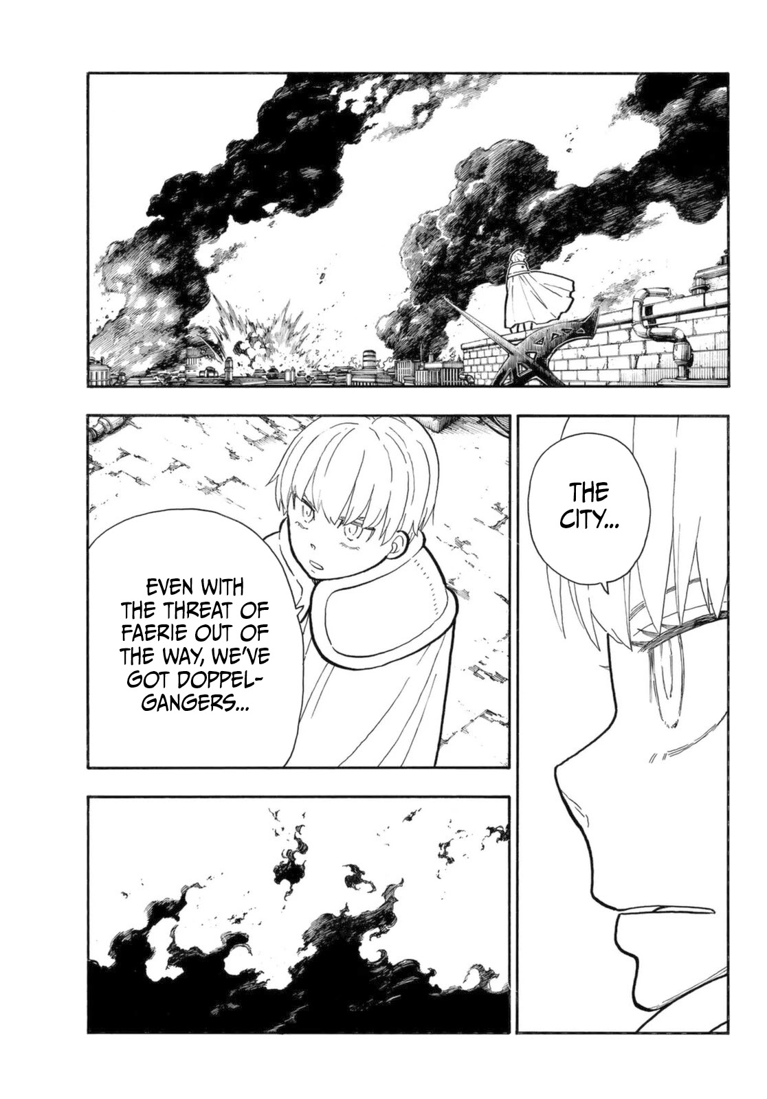 Enen no Shouboutai Chapter 278 page 1 - Chapter 278: Setting Off