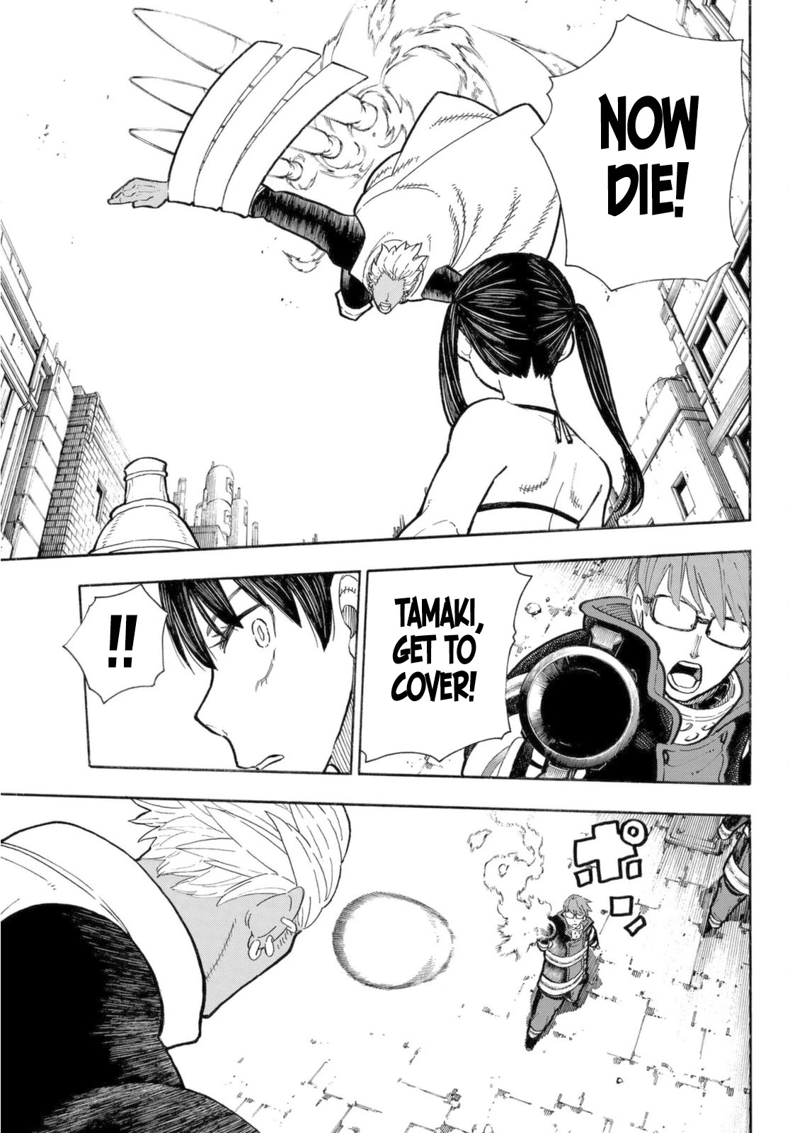 Enen no Shouboutai Chapter 278 page 12 - Chapter 278: Setting Off