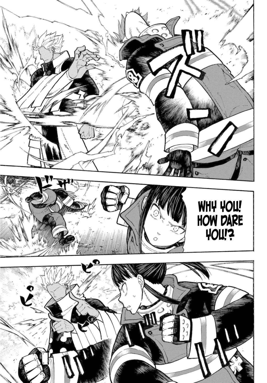 Enen no Shouboutai Chapter 278 page 14 - Chapter 278: Setting Off