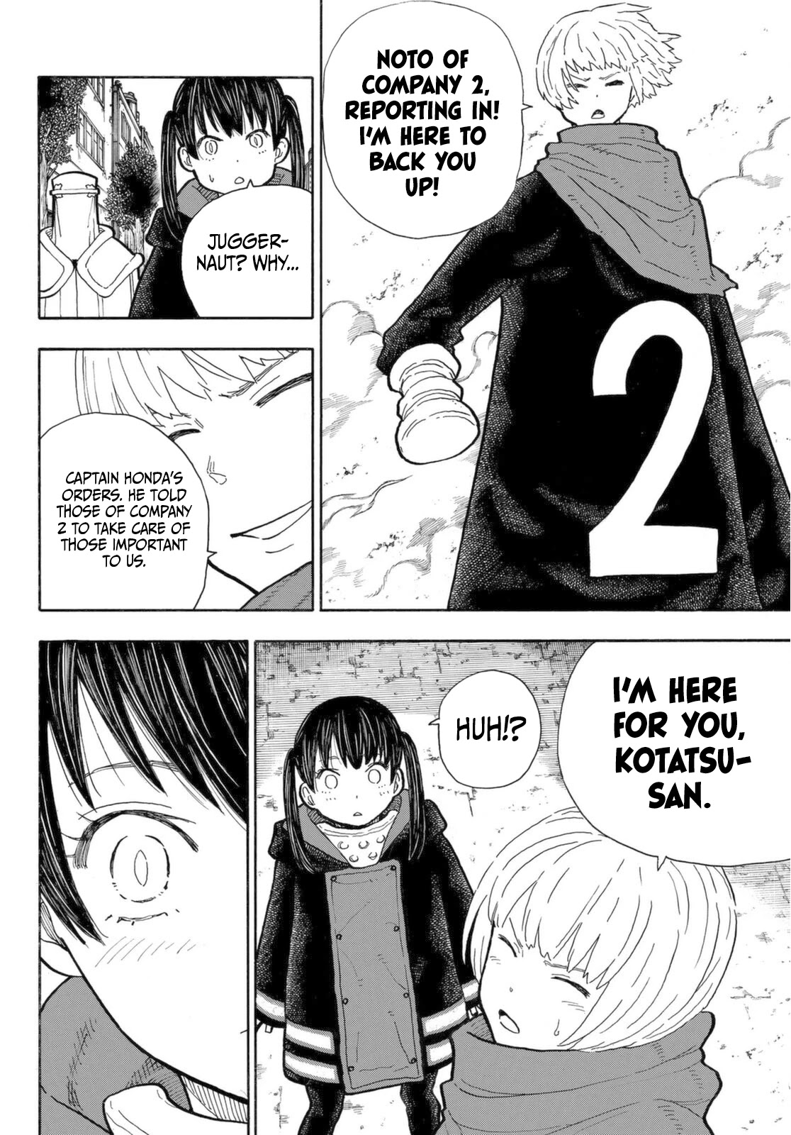 Enen no Shouboutai Chapter 278 page 18 - Chapter 278: Setting Off