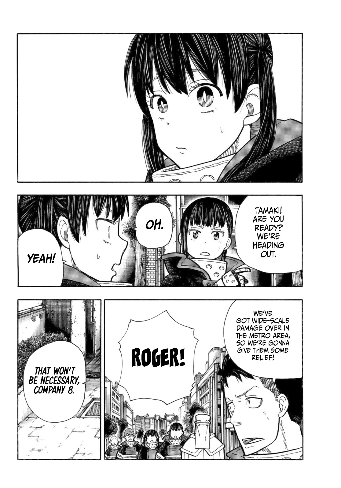 Enen no Shouboutai Chapter 278 page 5 - Chapter 278: Setting Off