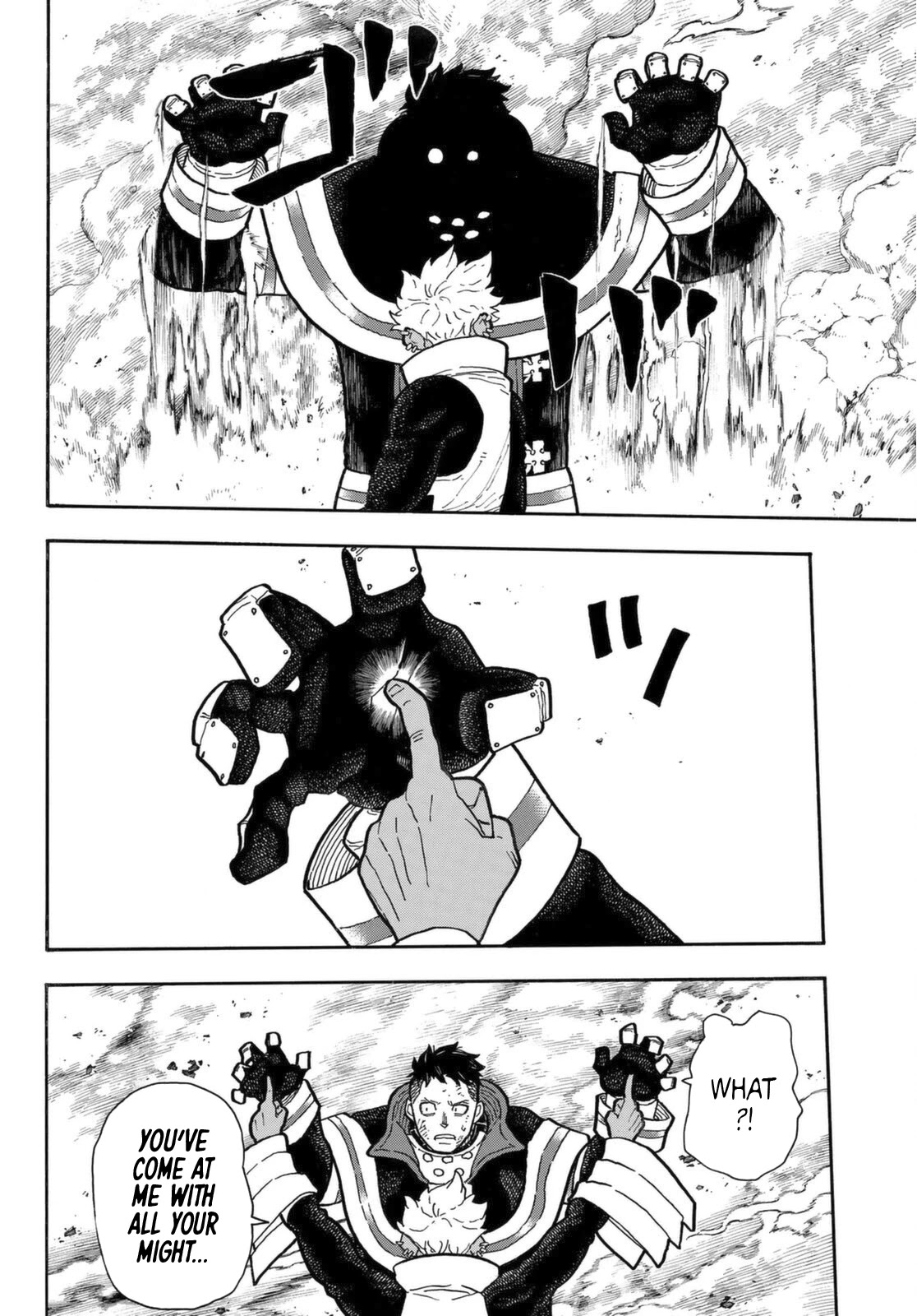 Enen no Shouboutai Chapter 279 page 10 - Chapter 279: Suppressing Assault