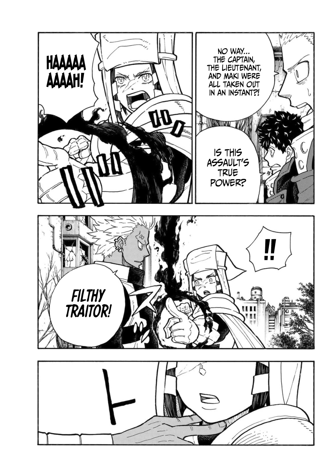 Enen no Shouboutai Chapter 279 page 13 - Chapter 279: Suppressing Assault