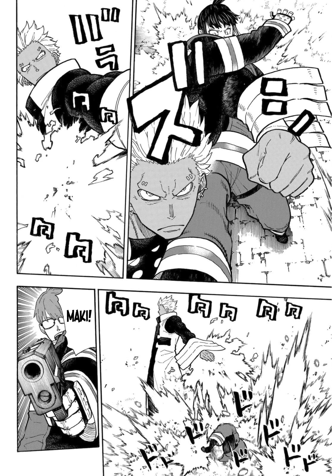 Enen no Shouboutai Chapter 279 page 8 - Chapter 279: Suppressing Assault