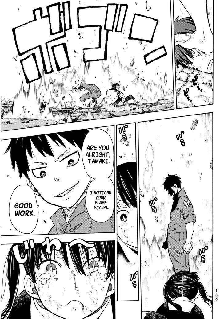 Enen no Shouboutai Chapter 28 page 13 - Chapter 28: Shinra vs Rekka