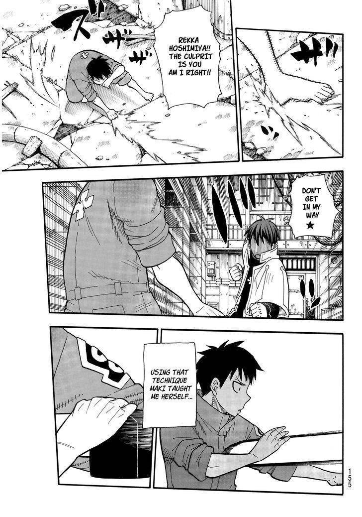 Enen no Shouboutai Chapter 28 page 15 - Chapter 28: Shinra vs Rekka