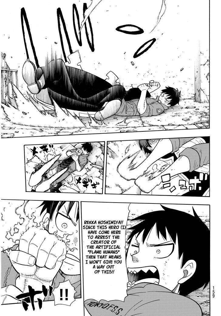 Enen no Shouboutai Chapter 28 page 19 - Chapter 28: Shinra vs Rekka
