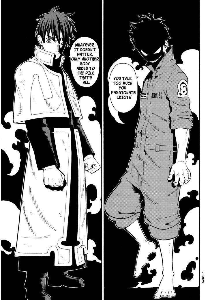Enen no Shouboutai Chapter 28 page 23 - Chapter 28: Shinra vs Rekka