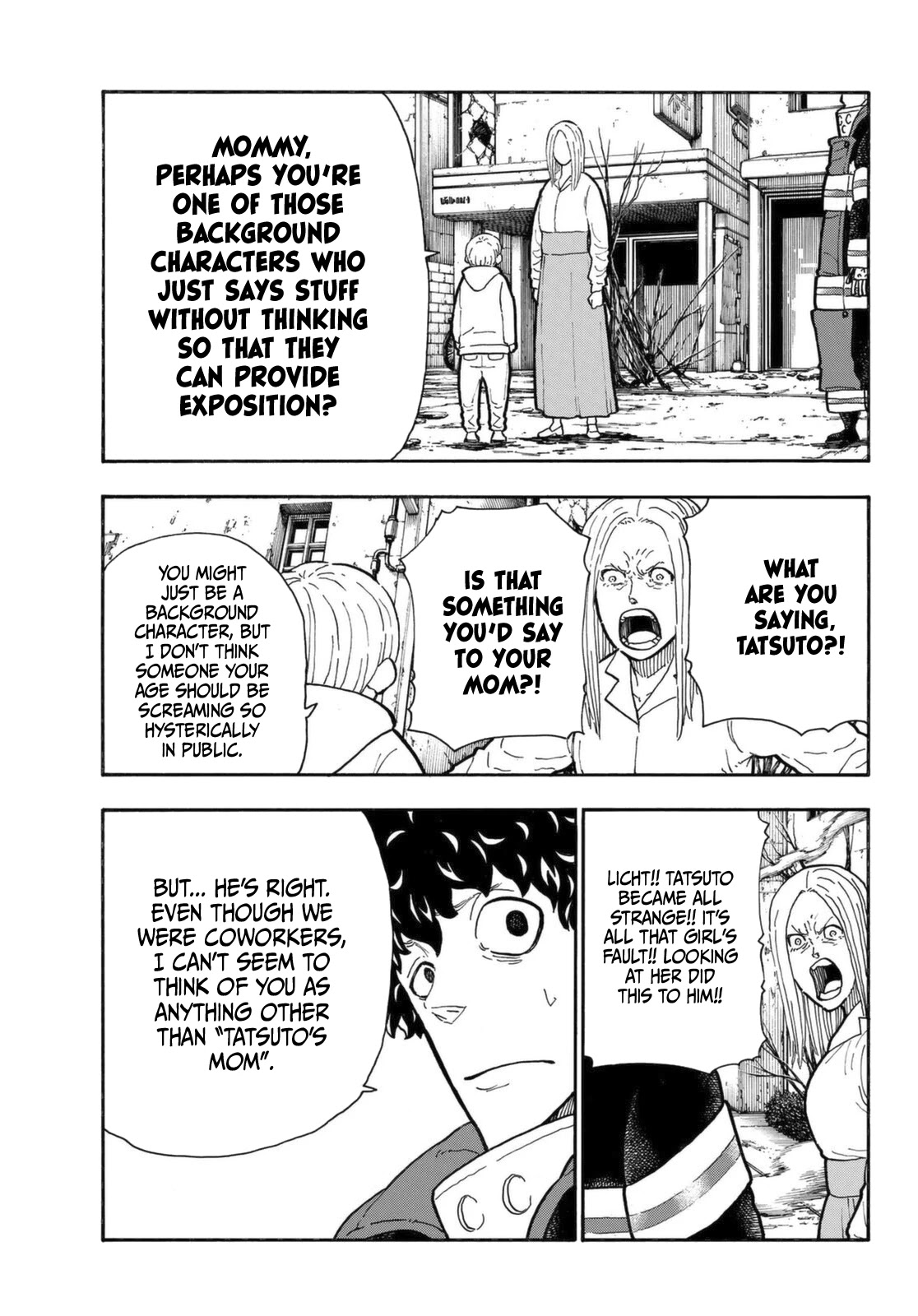 Enen no Shouboutai Chapter 281 page 13 - Chapter 281: The Lecher Guru
