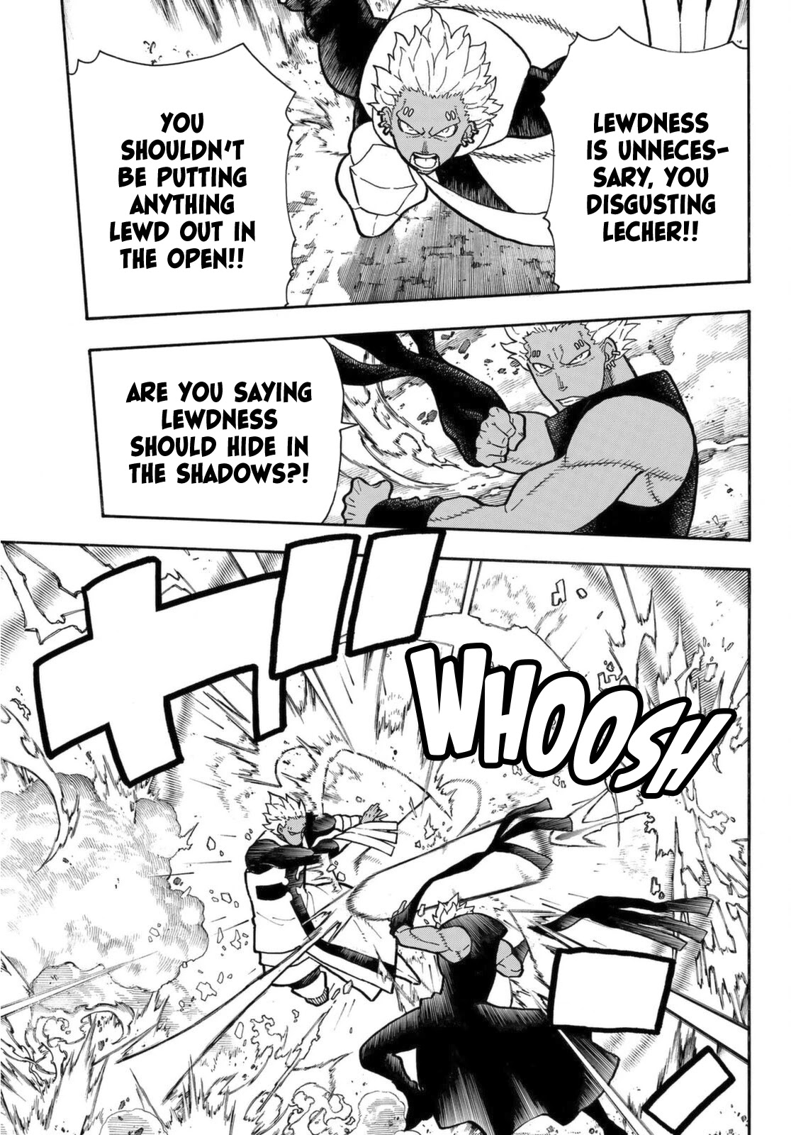 Enen no Shouboutai Chapter 281 page 17 - Chapter 281: The Lecher Guru