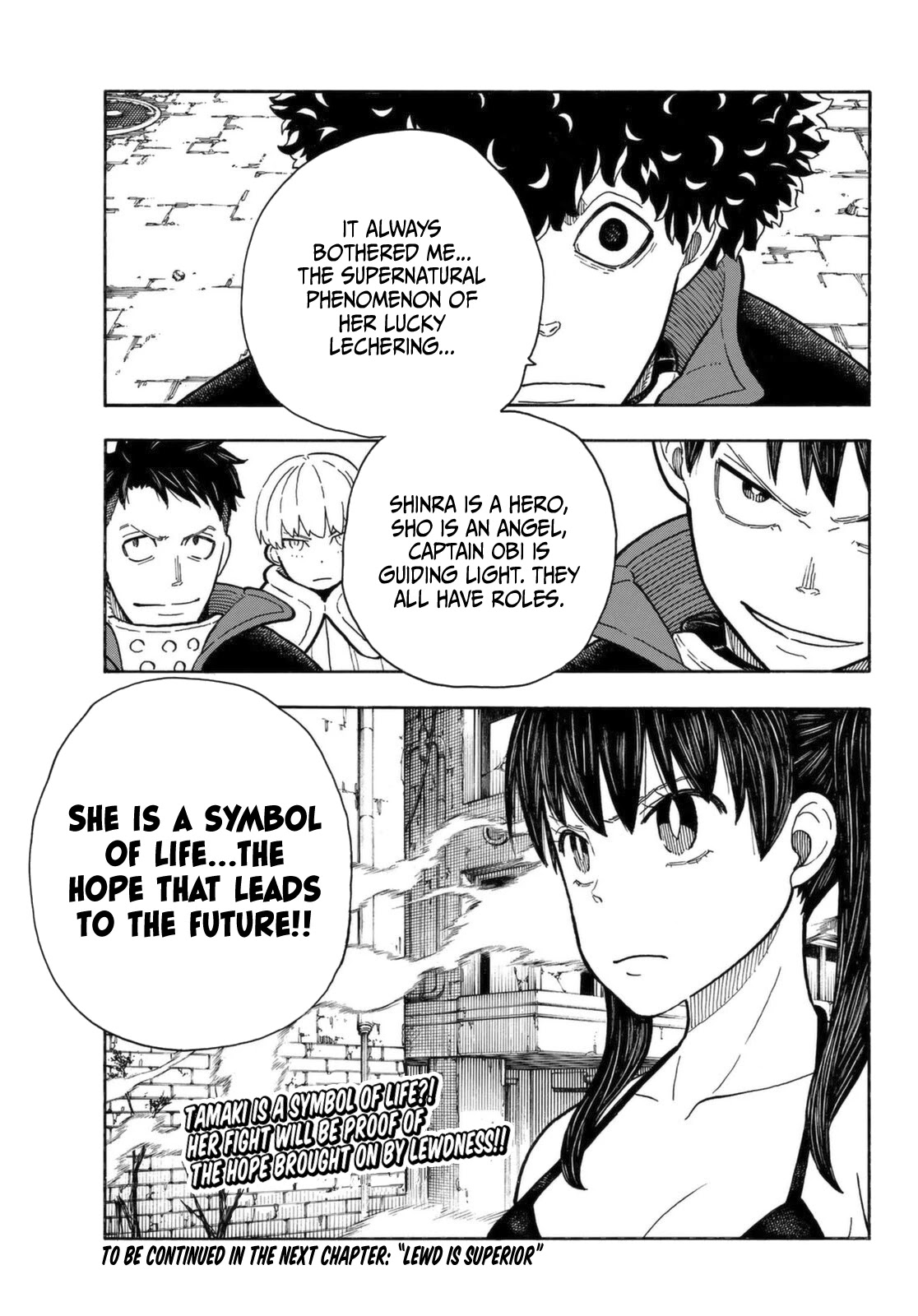 Enen no Shouboutai Chapter 281 page 21 - Chapter 281: The Lecher Guru