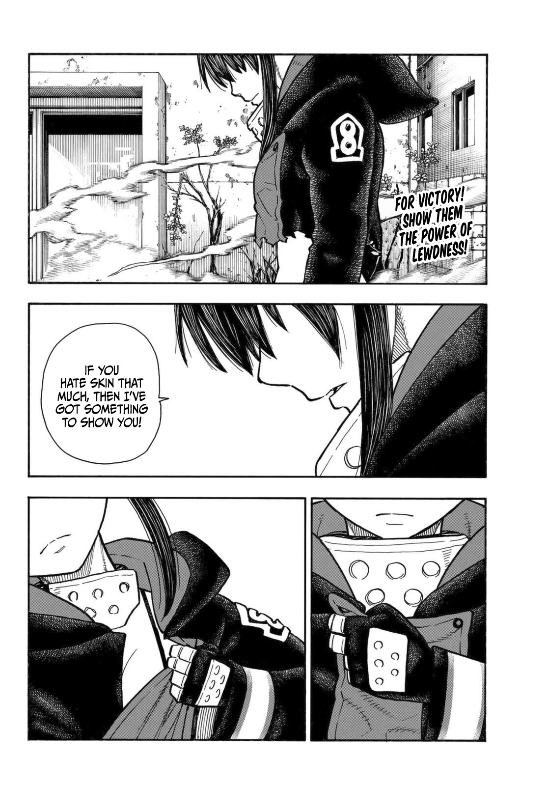 Enen no Shouboutai Chapter 281 page 4 - Chapter 281: The Lecher Guru