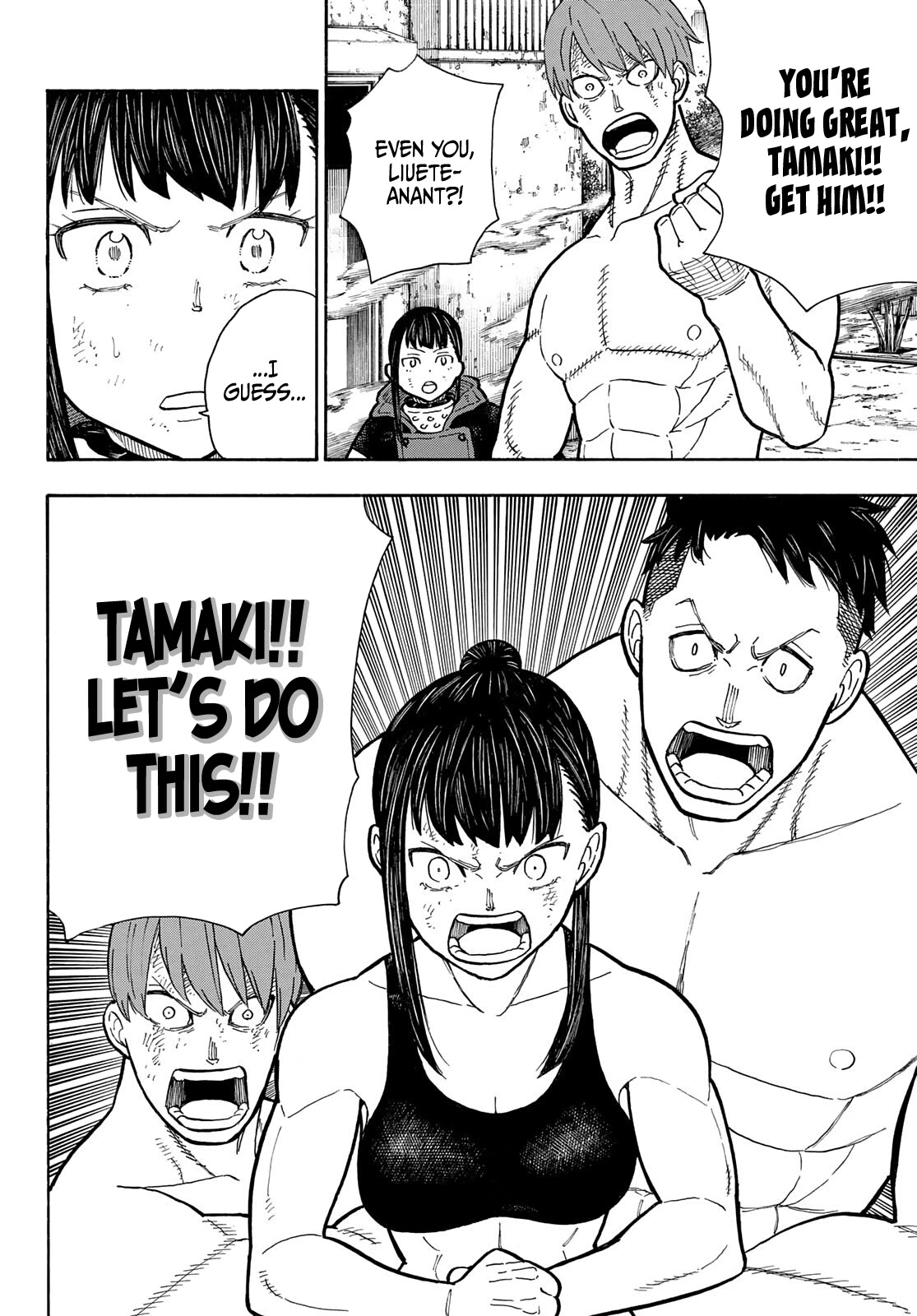 Enen no Shouboutai Chapter 282 page 12 - Chapter 282: Lewd is Sacred