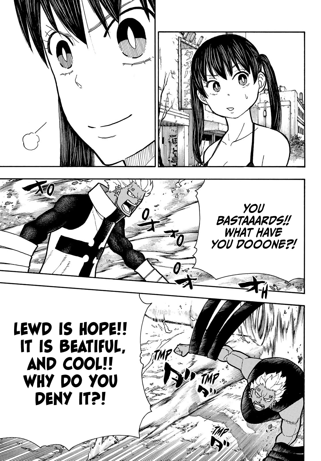 Enen no Shouboutai Chapter 282 page 13 - Chapter 282: Lewd is Sacred
