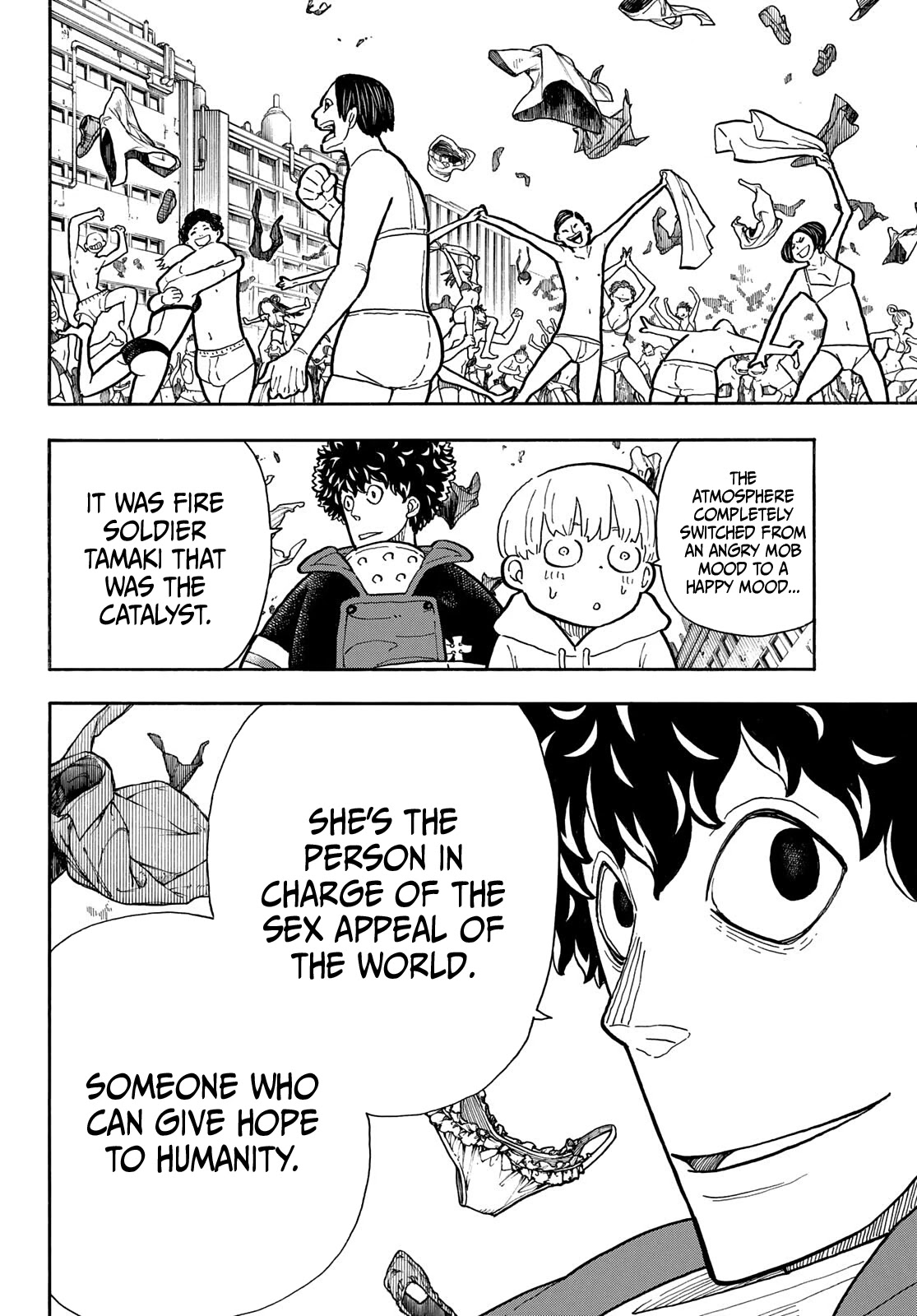 Enen no Shouboutai Chapter 282 page 18 - Chapter 282: Lewd is Sacred