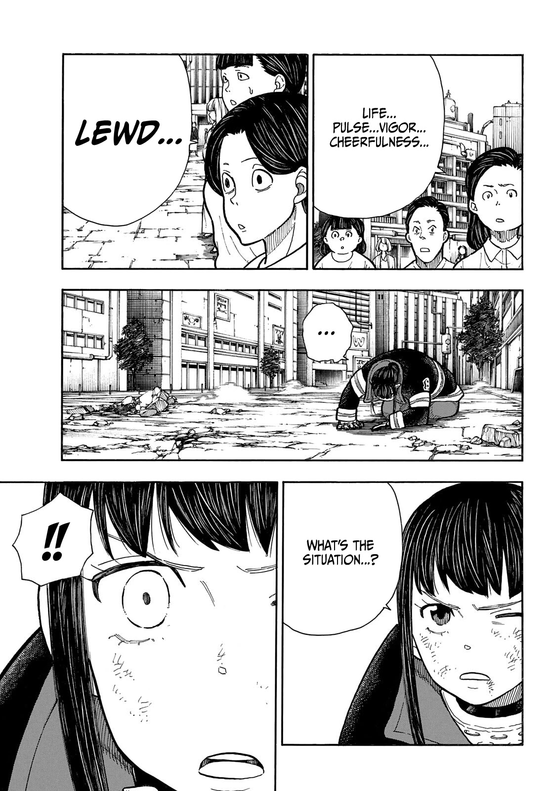 Enen no Shouboutai Chapter 282 page 9 - Chapter 282: Lewd is Sacred