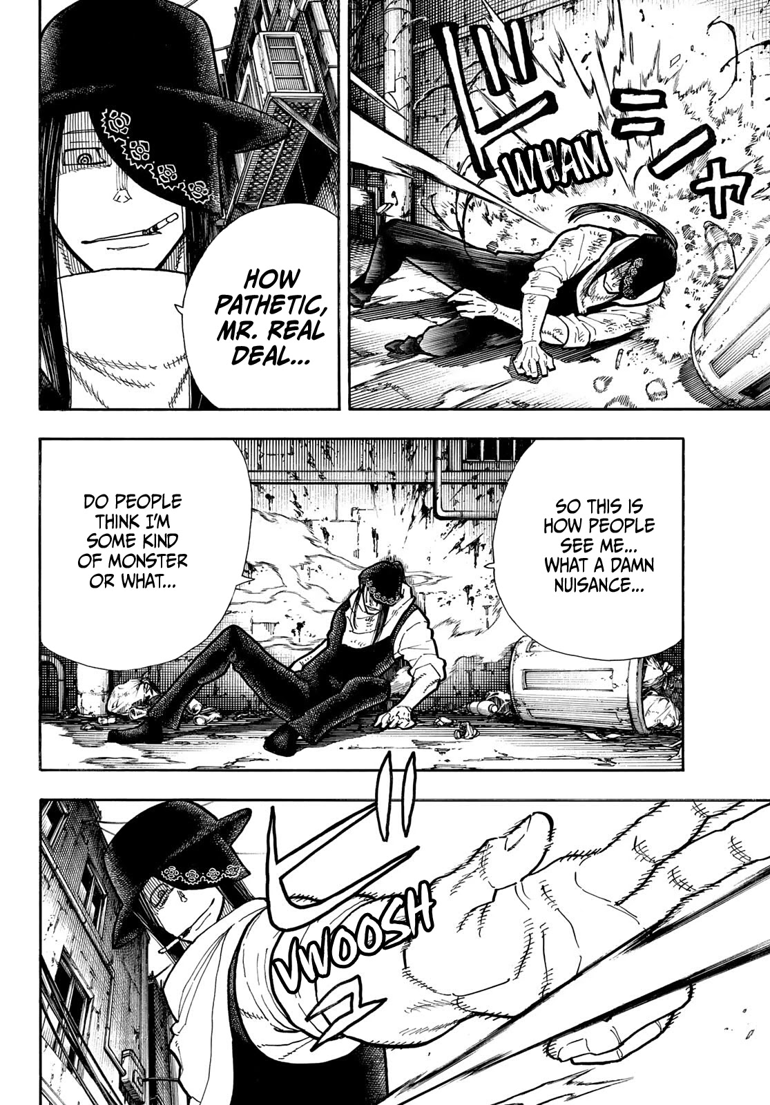 Enen no Shouboutai Chapter 283 page 10 - Chapter 283: Shadow of The Trump Card