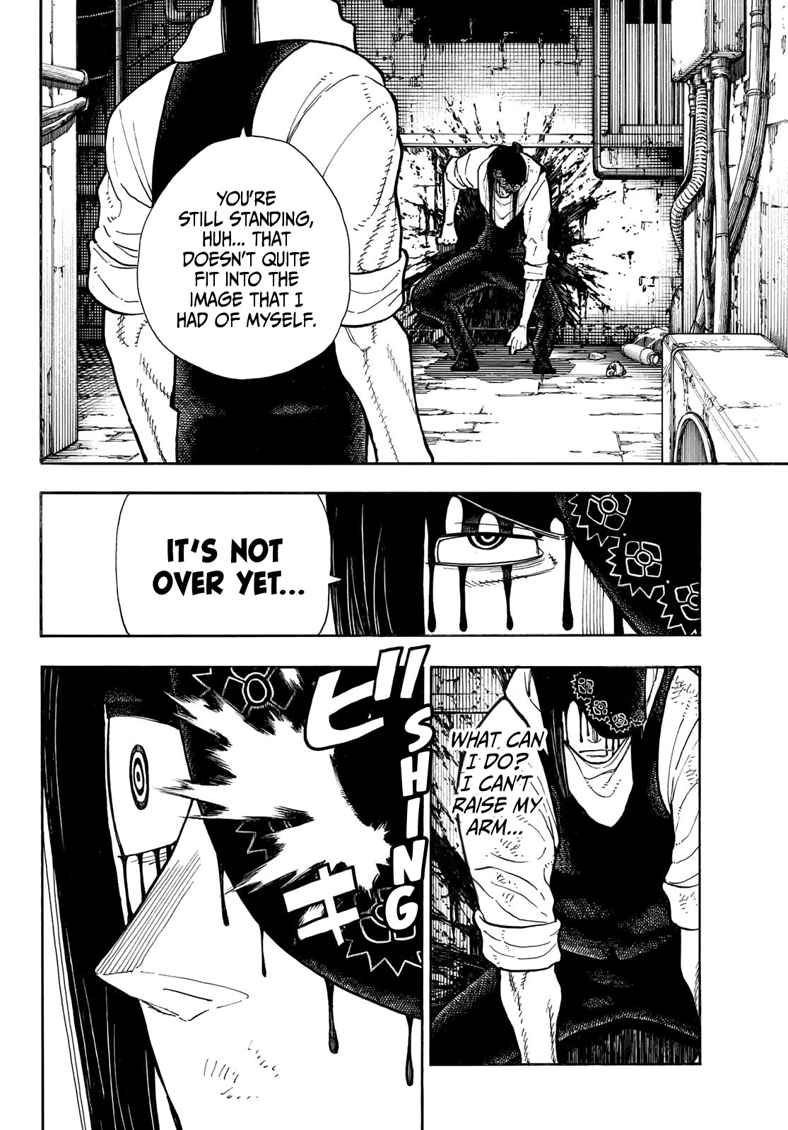 Enen no Shouboutai Chapter 283 page 12 - Chapter 283: Shadow of The Trump Card