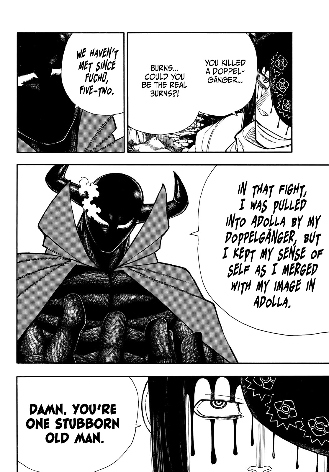 Enen no Shouboutai Chapter 283 page 18 - Chapter 283: Shadow of The Trump Card