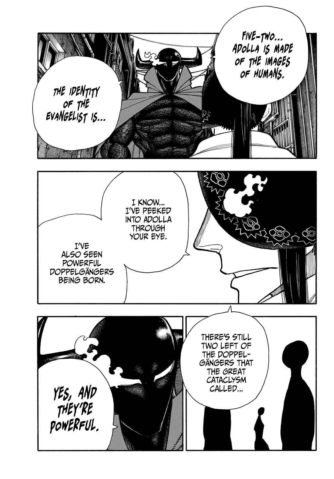 Enen no Shouboutai Chapter 283 page 19 - Chapter 283: Shadow of The Trump Card